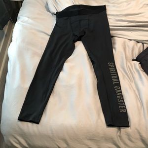 Spiritual Gangster men’s leggings